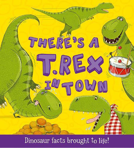 There's a T-Rex in Town Book