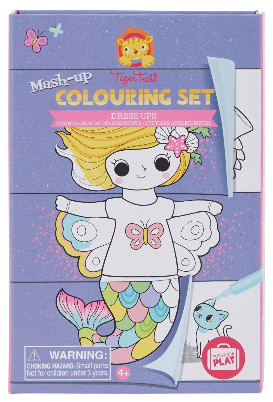 Tiger Tribe Mash-up Colouring set Dress Ups