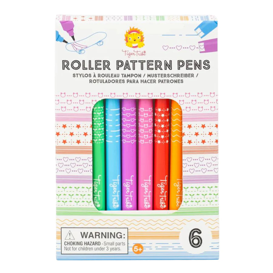 Tiger Tribe Roller Pattern Pens