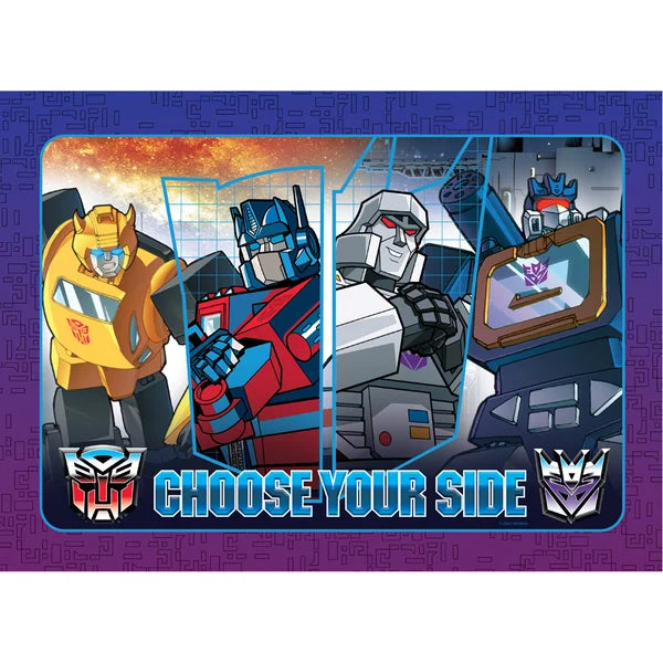 Transformers Choose your Side Tray Puzzle