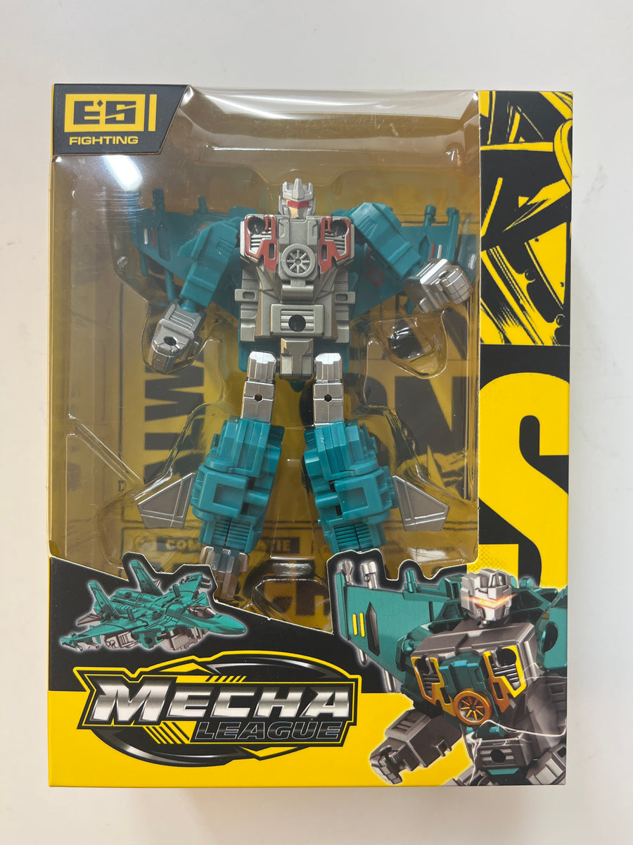 Transforming Robot Mecha League teal