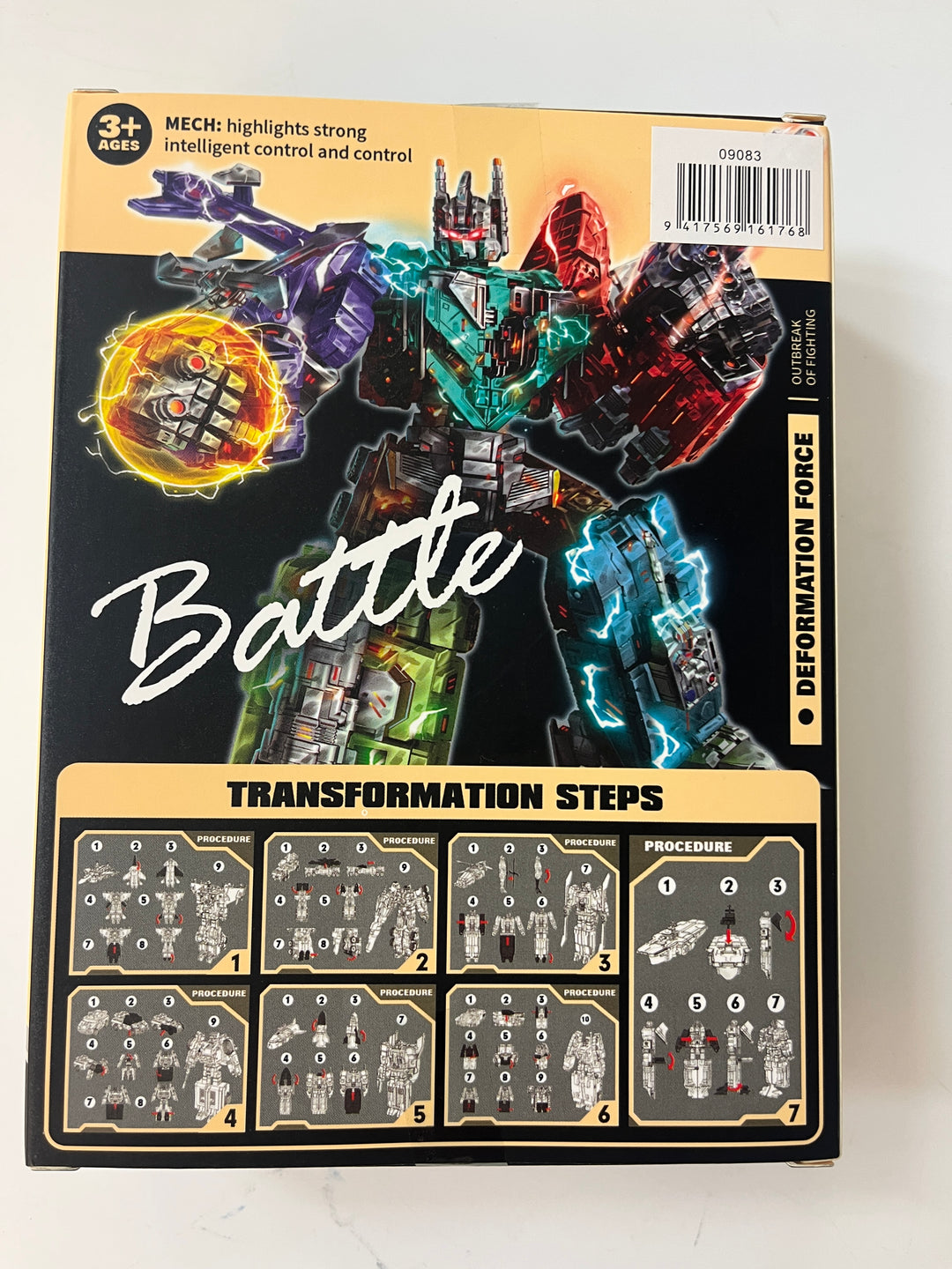 Transforming Robot Mecha League 02 back