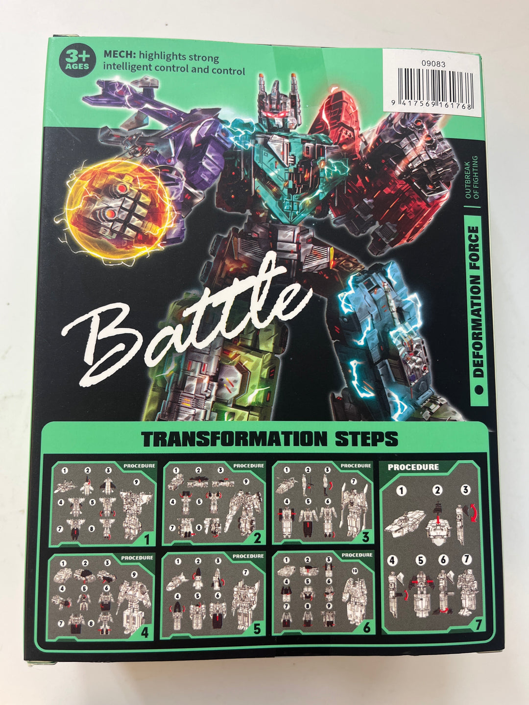 Transforming Robot Mecha League 02 back