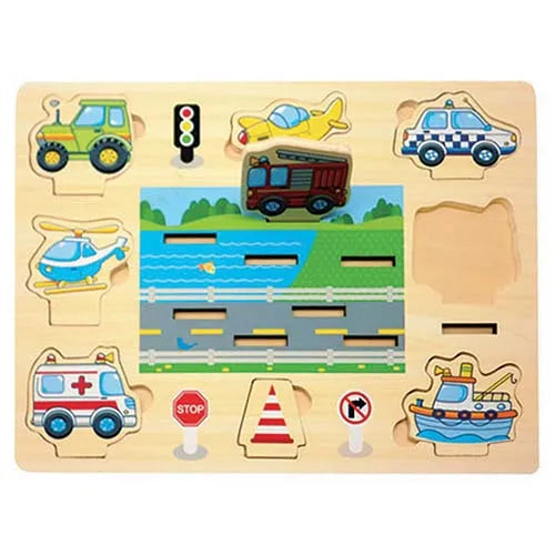 Transport Stand Up Puzzle