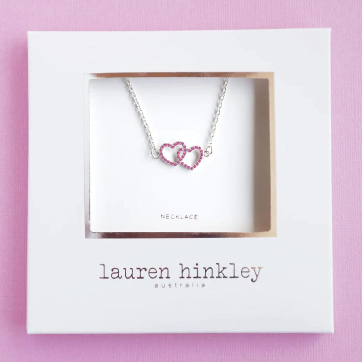 Twin Hearts Necklace