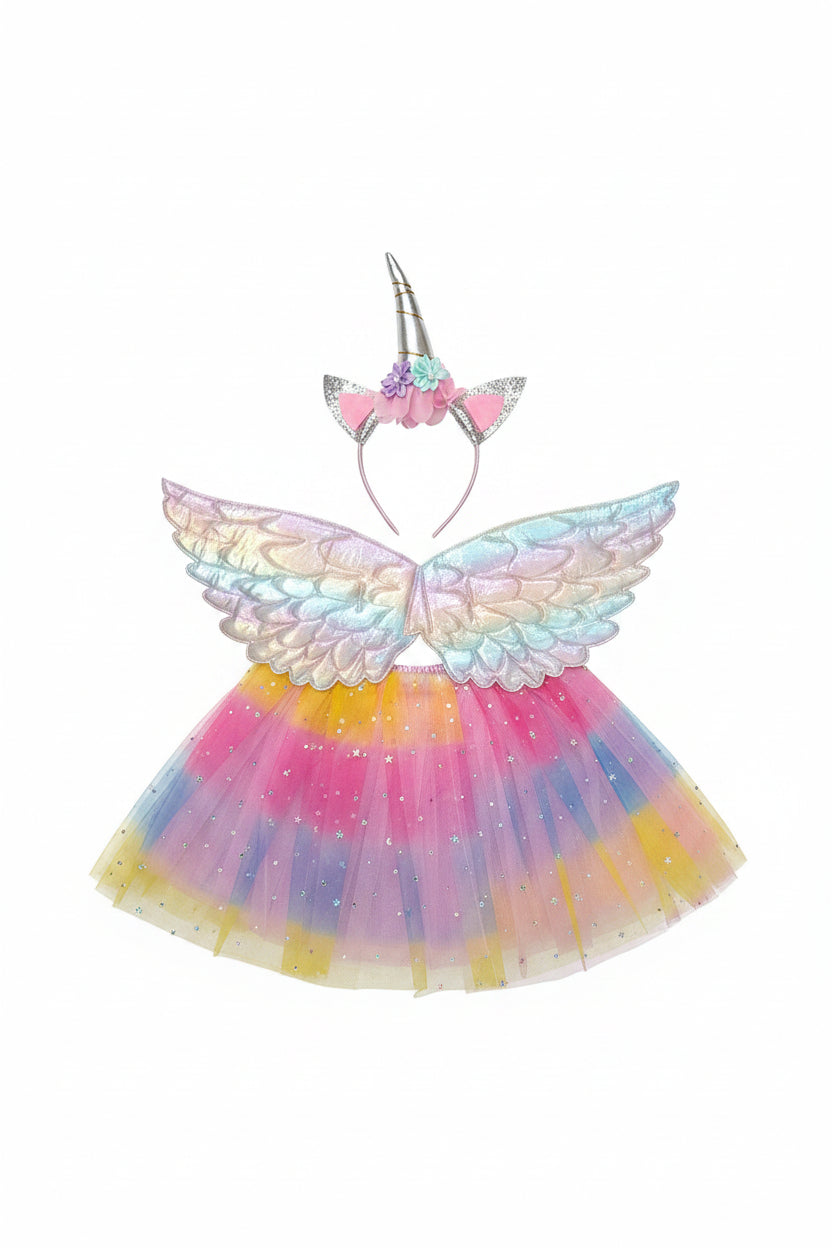 Twinkle And Twirl - Unicorn Wing set Rainbow