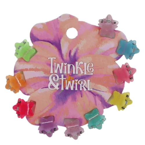 Twinkle And Twirl Stars Clips