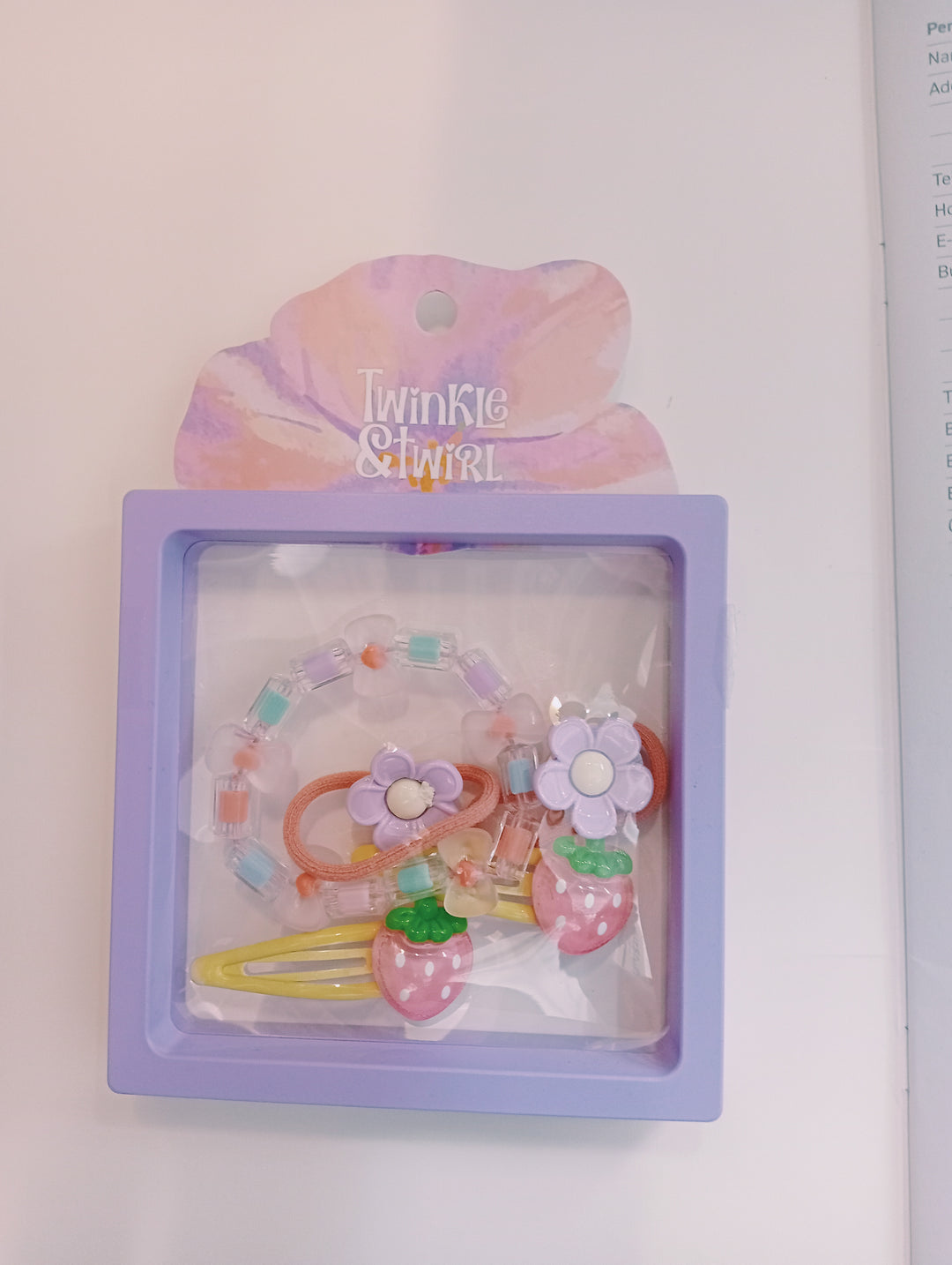 Twinkle And Twirl Strawberry Set Hair Accessory