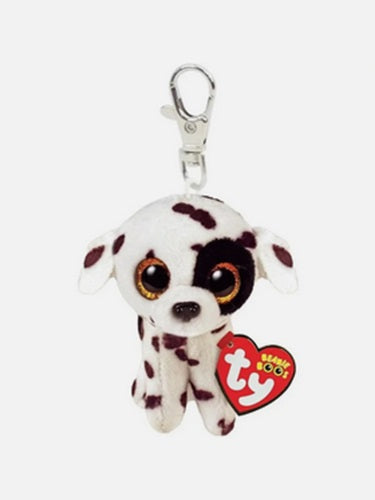 Ty Beanie Boo's Key Ring -Luther the Dalmatian