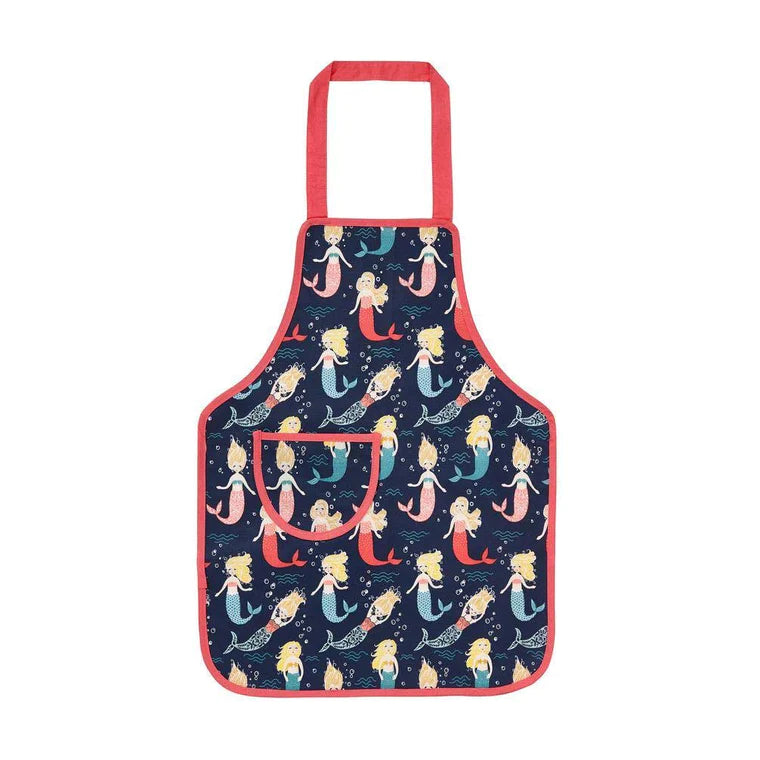 Ulster Weavers Mermaid Apron PVC - Navy Blue