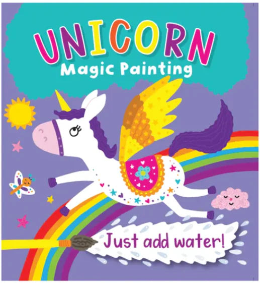 magic painting unicorn book just add water 