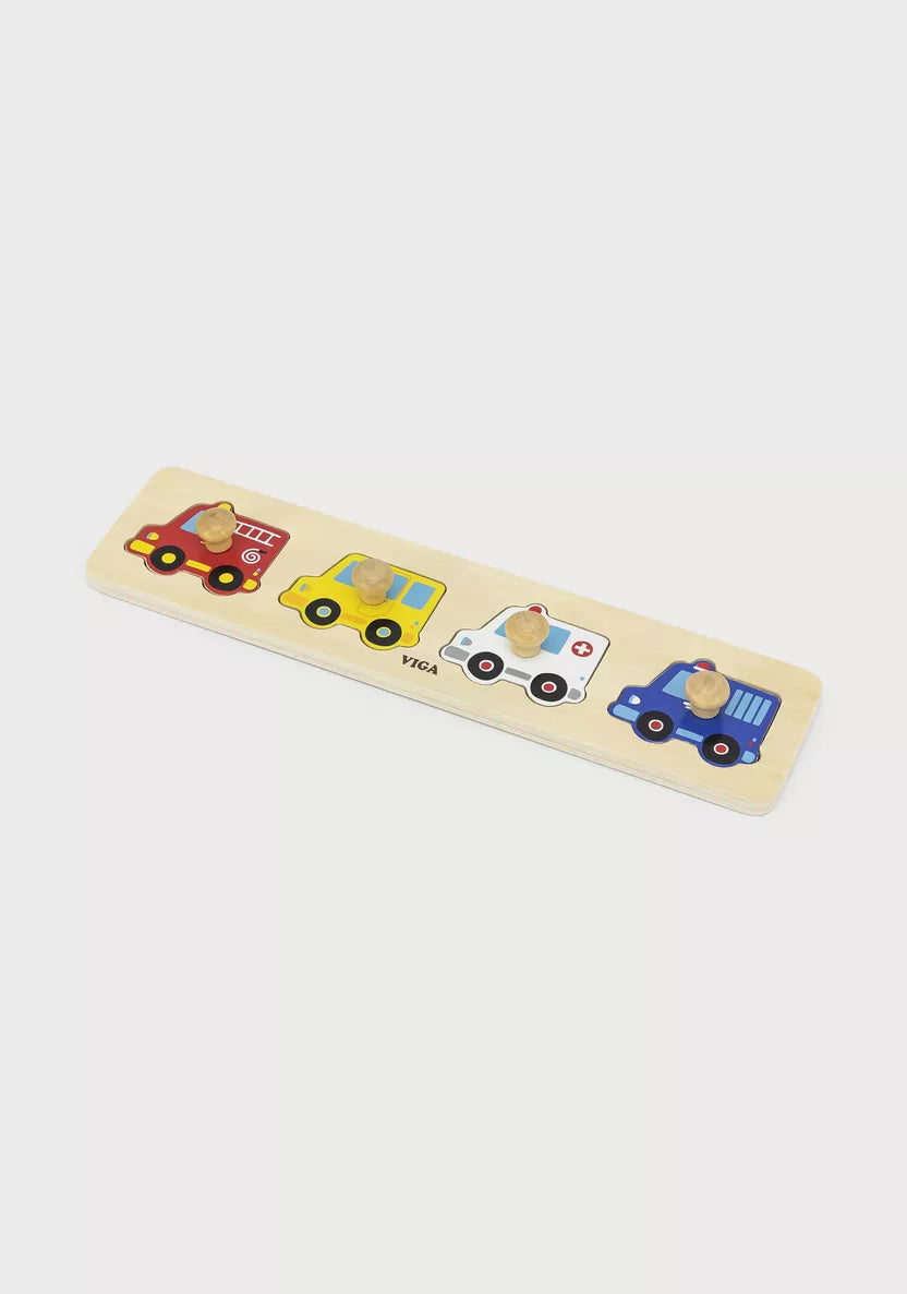 Viga Flat Puzzle - Vehicles