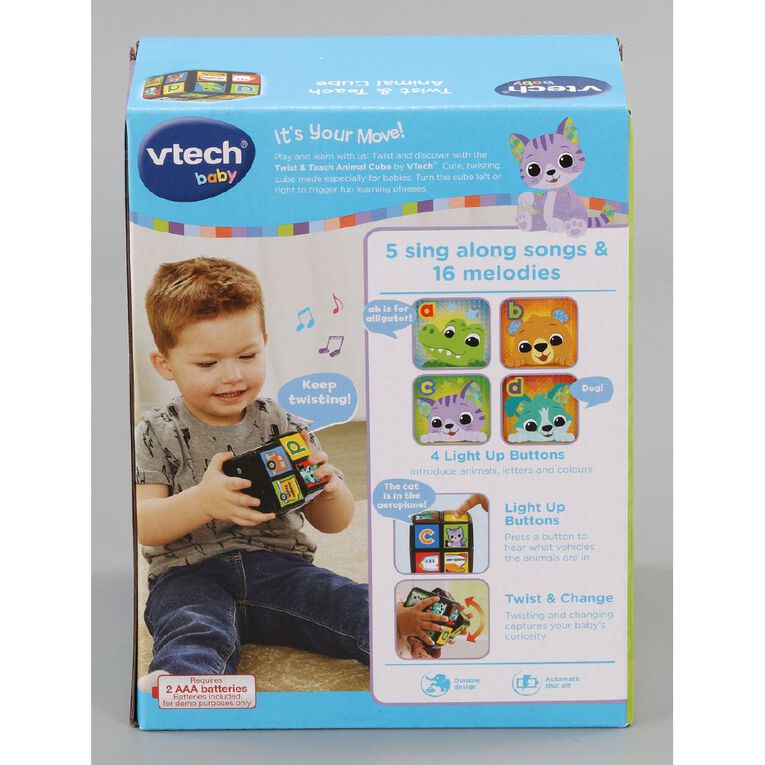 Vtech Twist & Teach Animal Cube – Kidzstuffonline