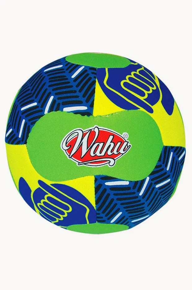 Wahu Beach Soccer Ball Green and yellow