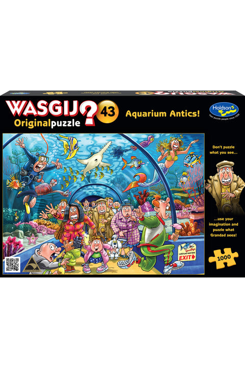 Wasgij Aquarium Antics! 1000p Puzzle