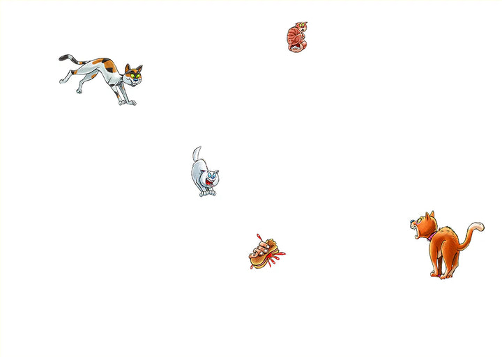 Wasgij Feline Frenzy! 1000p Puzzle