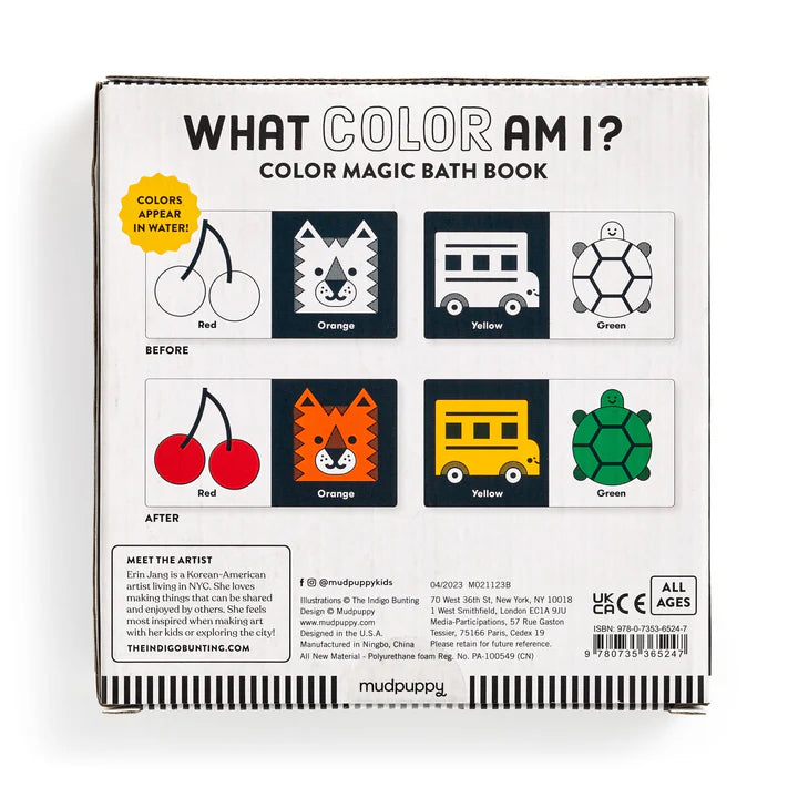 What Colour Am I Magic Bath Book