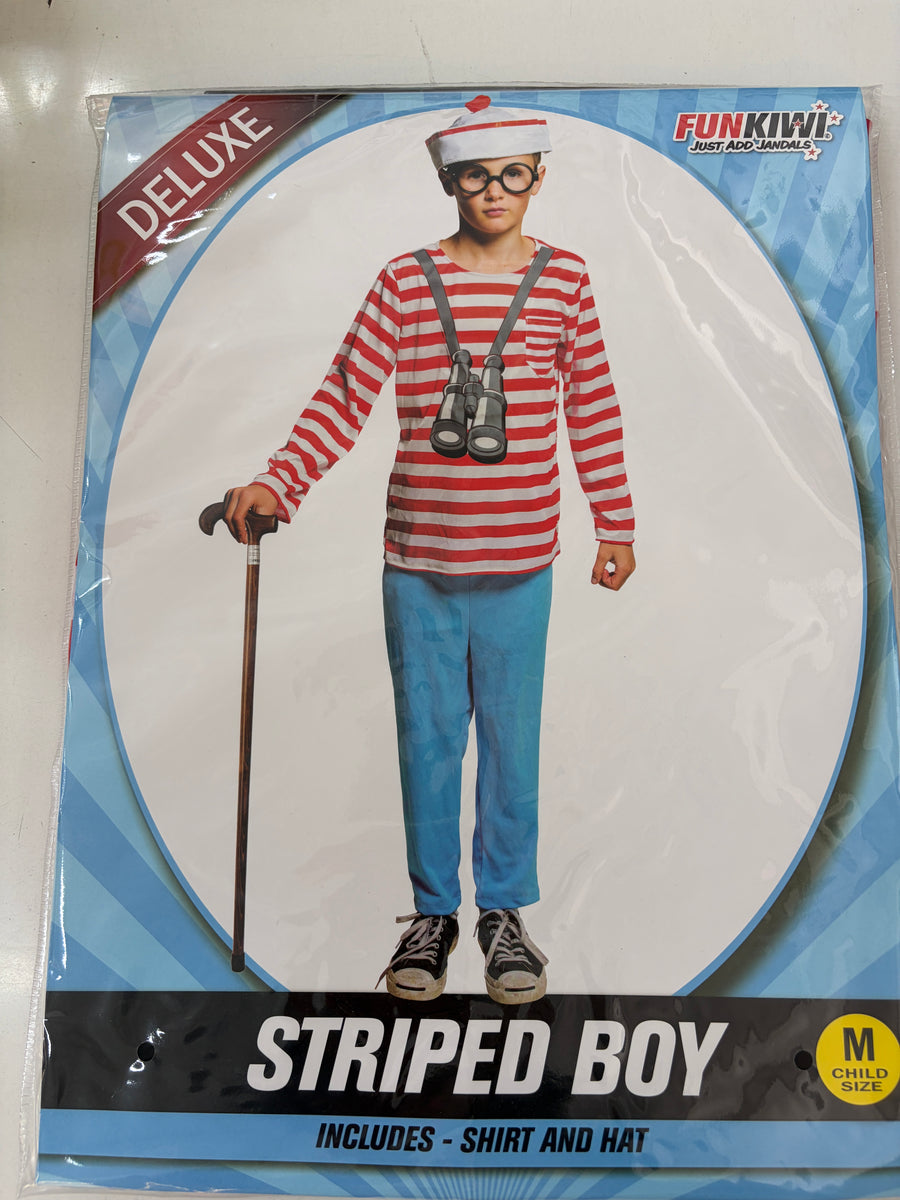 Where’s Wally dress up costume 