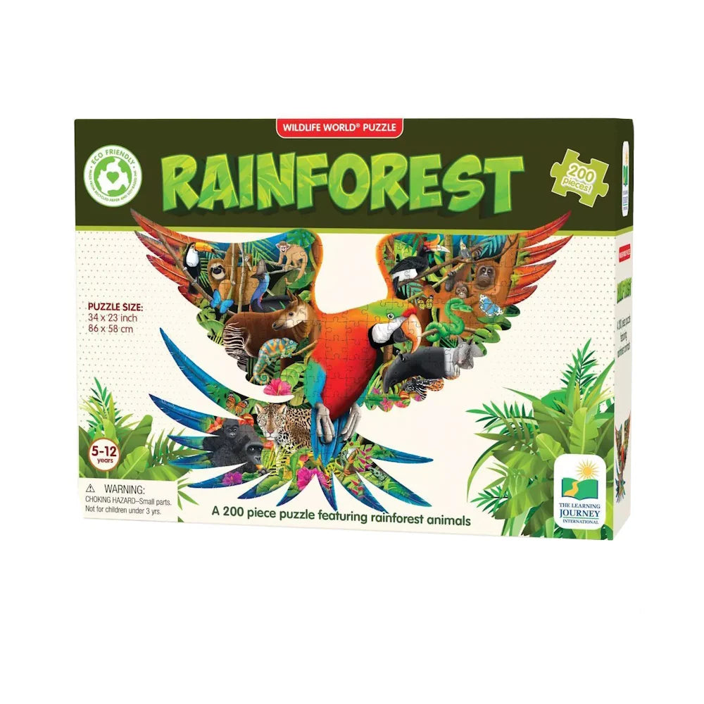 200 piece Puzzle Rainforest Learning journey