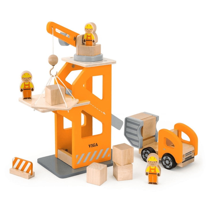 Crane lift with dumper truck Viga