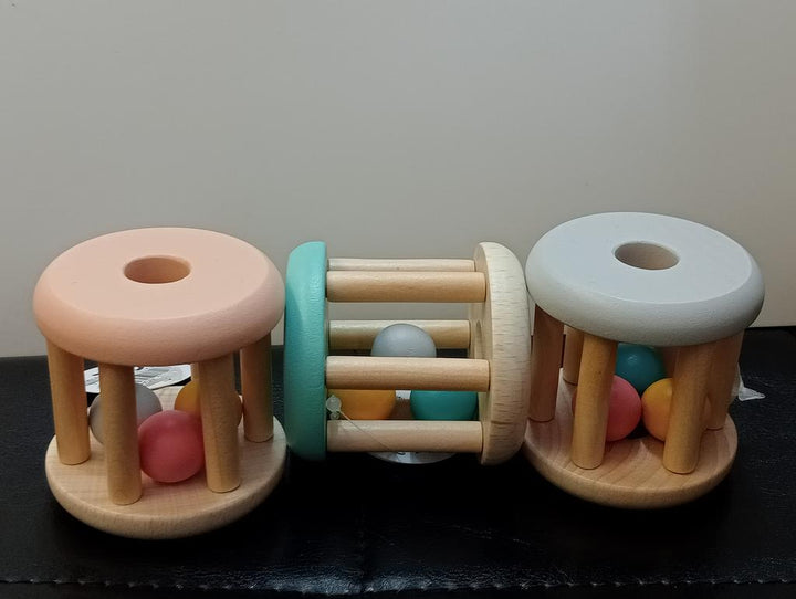 Wooden Roller Rattle