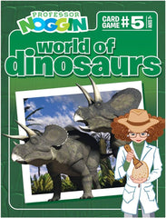 World of Dinosaurs Professor Noggin card game