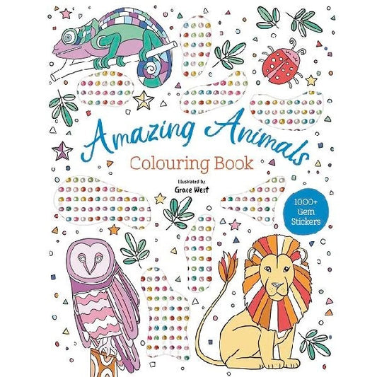 Amazing Animals Colouring Book