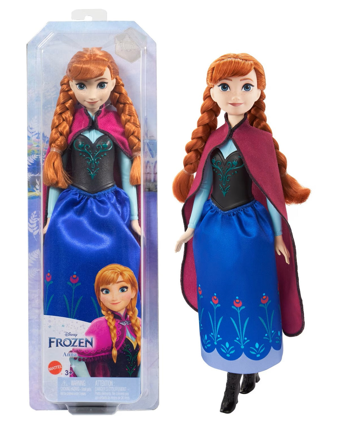 anna doll blue dress frozen doll