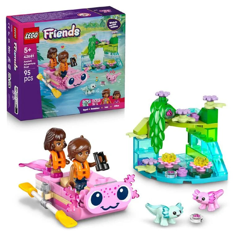 LEGO Friends Axolotl Adventure Boat 42681