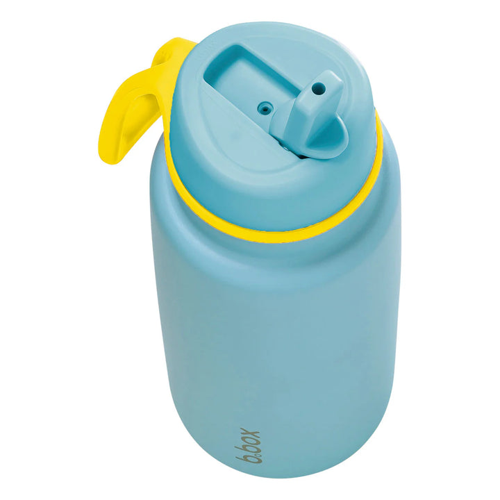 b.box Insulated Flip Top 1 Litre Bottle Pool side top