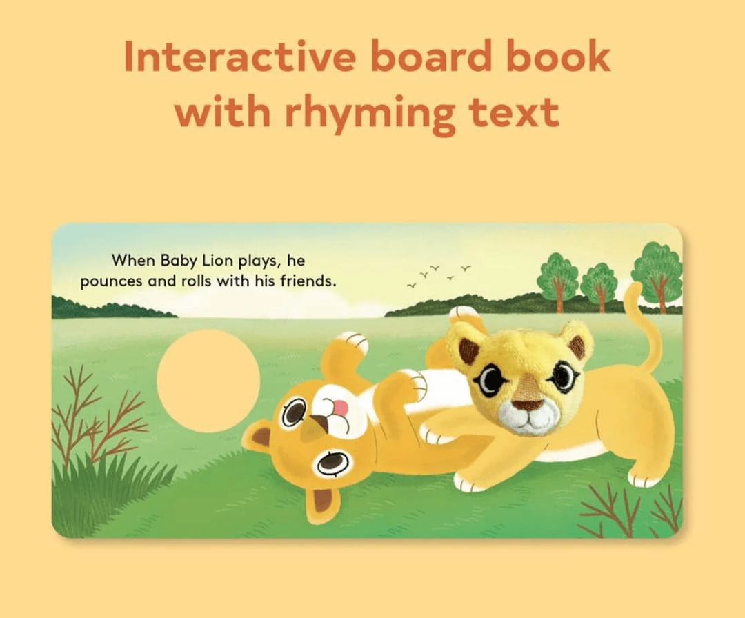Baby Lion | Finger Puppet Book