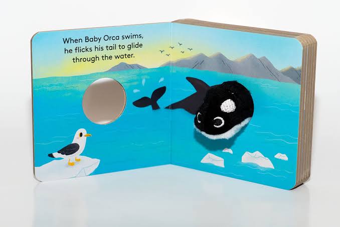 Baby Orca | Finger Puppet Book