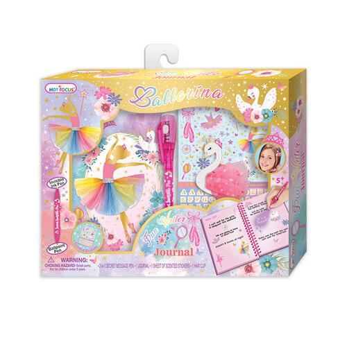 Ballerina Fun Writer Journal Secret Pen