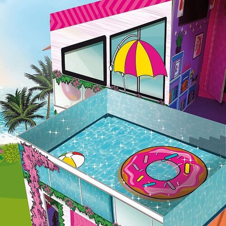 Barbie Dreamhouse Summer Villa with doll