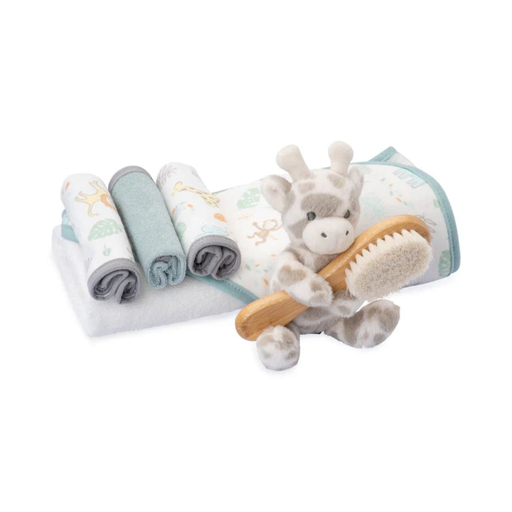 The Little Linen Company - Safari Baby Bath Gift Set
