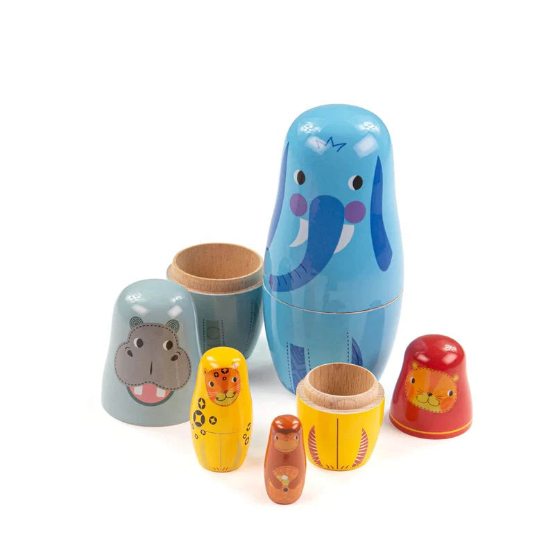 Nesting Dolls Jungle Animals