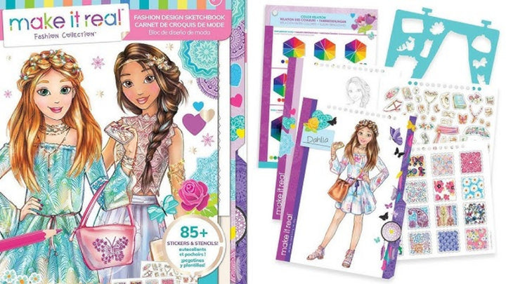 Make it Real Blooming Creativity Fashion Sketchbook