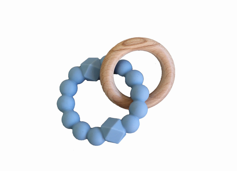 Moon Teether Blue