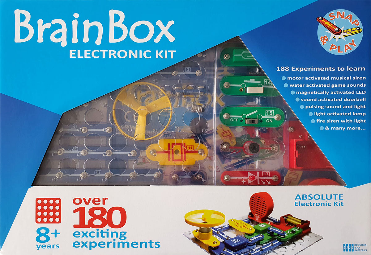 brainbox electonic kit with over 180 experiments