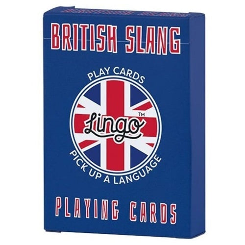 British Slang language playing cards Lingo