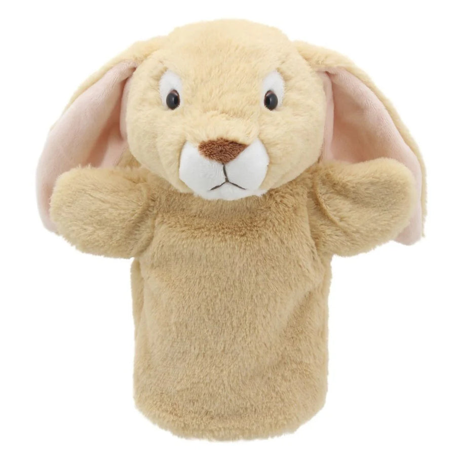 Rabbit hand puppet eco puppets