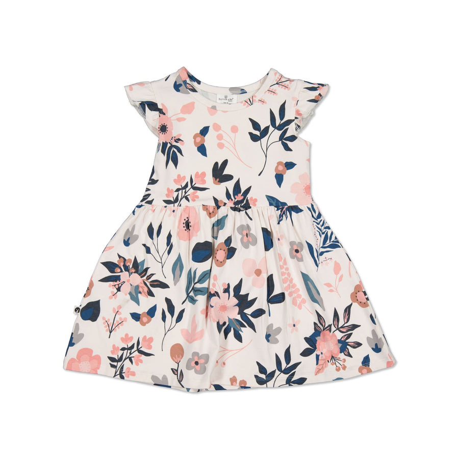 Burrow and Be Clementine Flutter Dress 6-12 Months