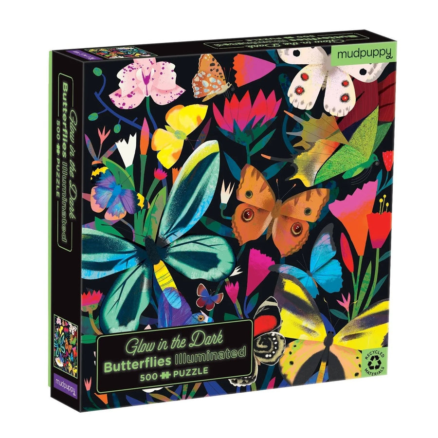 Glow In The Dark Butterflies Illuminated 500p Puzzle