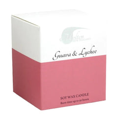 Molten New Zealand Candle Guava & Lychee