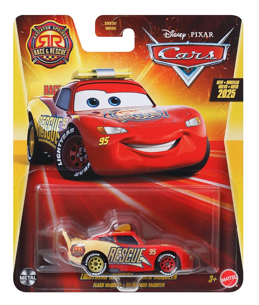Cars Collectable Car Rescue Lightning McQueen