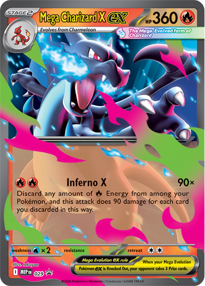 Pokemon TCG - Mega Charizard X Tin
