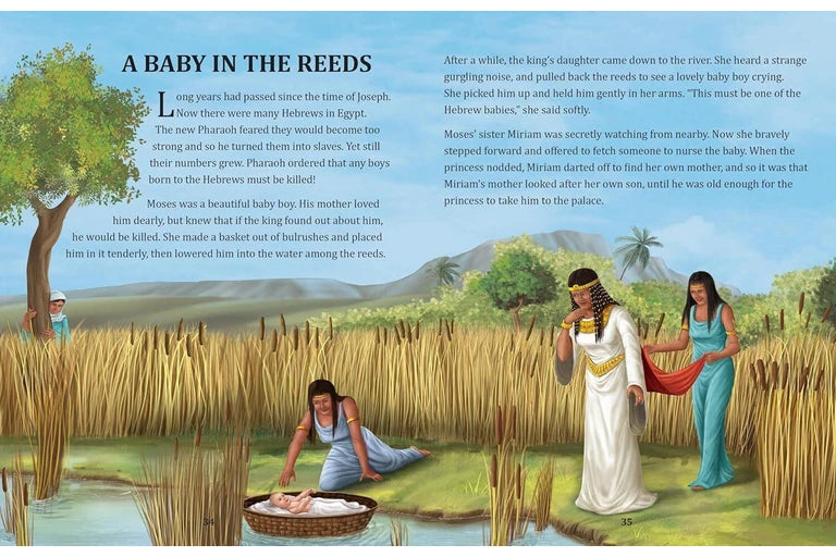 page from childrens bible
