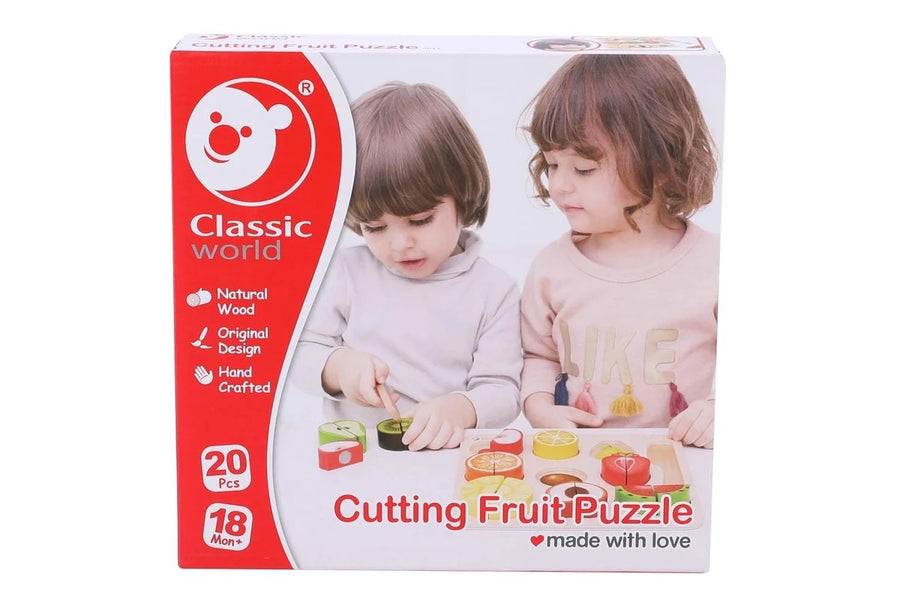 Classic World - Cutting Fruit Puzzle