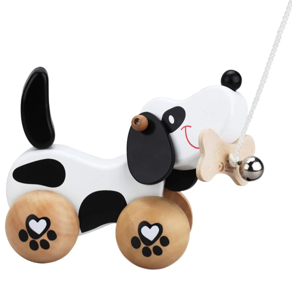 Classic World - Pull Dog Wooden Toy