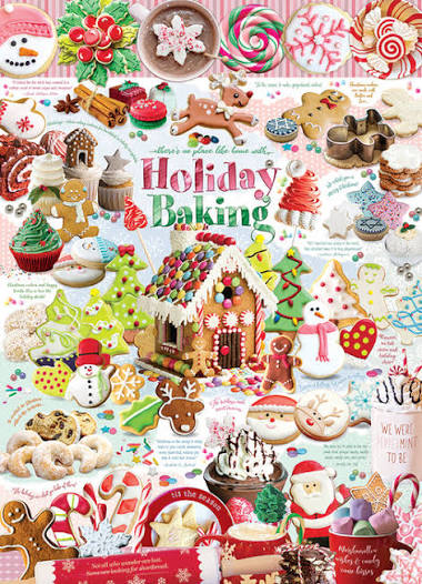 Cobble Hill Holiday Baking 1000 Piece Puzzle